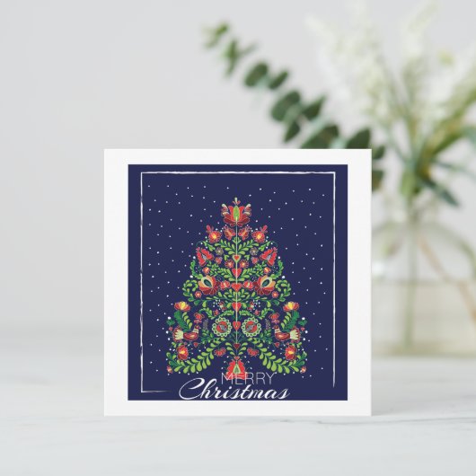 聖降誕祭お目出度う 招待状 (スタンド正面)