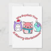 聖降誕祭お目出度う 招待状 (正面)