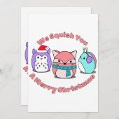 聖降誕祭お目出度う 招待状 (正面/裏面)