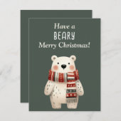 聖降誕祭お目出度う! 招待状 (正面/裏面)