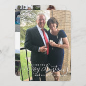 聖降誕祭お目出度う 招待状 (正面/裏面)