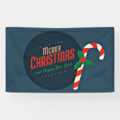 聖降誕祭お目出度う 横断幕 (横)