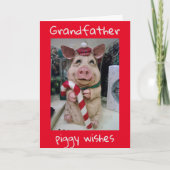 聖降誕祭お目出度う「特別な祖父」 シーズンカード (正面)