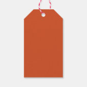 「聖降誕祭お目出度う」緑の水色の鐘 ギフトタグ (裏面)