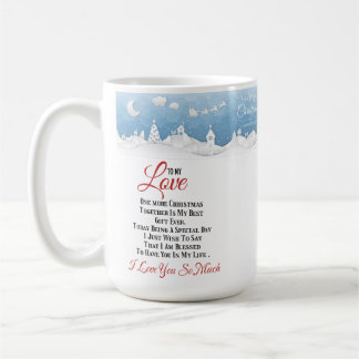 聖降誕祭お目出度う、聖降誕祭お祝い コーヒーマグカップ