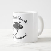 聖降誕祭お目出度う |航海のおもしろい ジャンボコーヒーマグカップ (正面右)