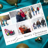 聖降誕祭お目出度う | 6フォトコラージュ シーズンカード