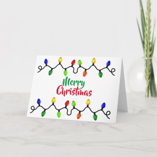 聖降誕祭お目出度って新年おめでとう カード (正面)