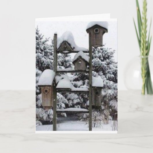 聖降誕祭お目出度って、楽しくておいでなさい。 カード (正面)