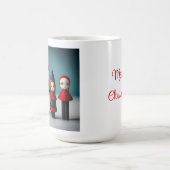 聖降誕祭お目出度メリーう コーヒーマグカップ (中央)