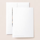 聖降誕祭お祝い銀貨 箔カード (裏面封筒付き)