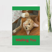 聖降誕祭お願い！ カード (正面)