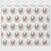 聖降誕祭すてきのご挨拶 ラッピングペーパー (フラット)