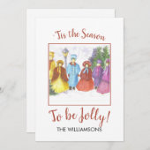 聖降誕祭すてきの歌唱 シーズンカード (正面/裏面)