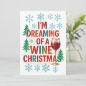 聖降誕祭って酒が飲むと笑う シーズンカード (スタンド正面)