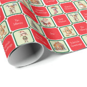 聖降誕祭とクリスマスの願い ラッピングペーパー (ロールコーナー)