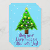 聖降誕祭に喜びが満たされますように シーズンカード (正面/裏面)