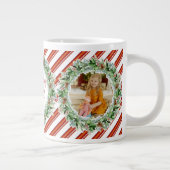 聖降誕祭のおじいさん、私たちはあなたの写真が大好き ジャンボコーヒーマグカップ (右)