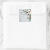 聖降誕祭のお目出しからフローラへ スクエアシール (バッグ)