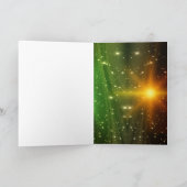 聖降誕祭のお目出し時計 シーズンカード (内部)