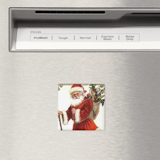 聖降誕祭のお目出とうヴィンテージさんのお願い マグネット (インサイチュ (食洗機))