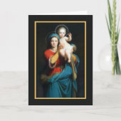 聖降誕祭のお目出とう シーズンカード (正面)