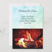 聖降誕祭のお目出とう，最も難しい時クール代にサンタ シーズンカード (裏面)