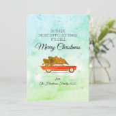 聖降誕祭のお目出度う，最もつらい時代の友人たち シーズンカード (スタンド正面)