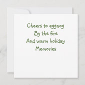 聖降誕祭のお祝いの平板 (裏面)