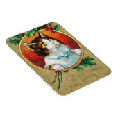 聖降誕祭のお祝いを楽しみながら マグネット (右側)