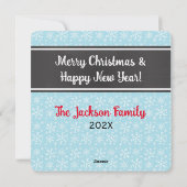 聖降誕祭のお祝いを申し上げます シーズンカード (裏面)