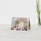 聖降誕祭のお祝いカード サンキューカード (正面)