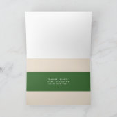 聖降誕祭のお祝い愛 シーズンカード (内部)