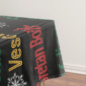 聖降誕祭のお祝い違うを | テーブルクロス (インサイチュ)