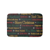 聖降誕祭のお祝い違うを | バスマット (正面)