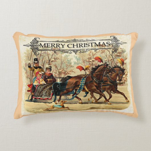 聖降誕祭のお祝い アクセントクッション (正面)