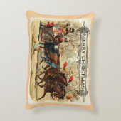 聖降誕祭のお祝い アクセントクッション (裏面(縦))