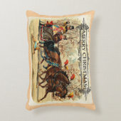 聖降誕祭のお祝い アクセントクッション (正面(垂直))