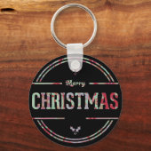 聖降誕祭のお祝い キーホルダー (正面)