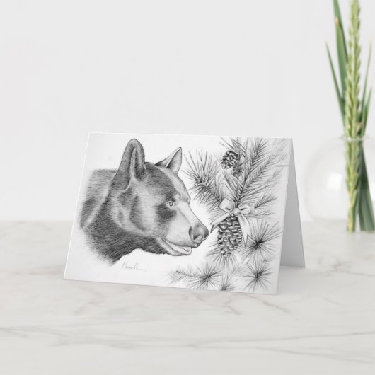 聖降誕祭のお祝い シーズンカード (正面)