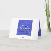 聖降誕祭のお祝い シーズンカード (裏面)