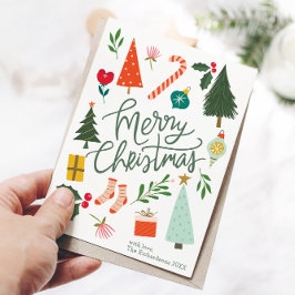 聖降誕祭のお祝い シーズンカード