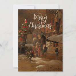 聖降誕祭のお祝い シーズンカード