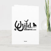 聖降誕祭のお祝い シーズンカード (裏面)