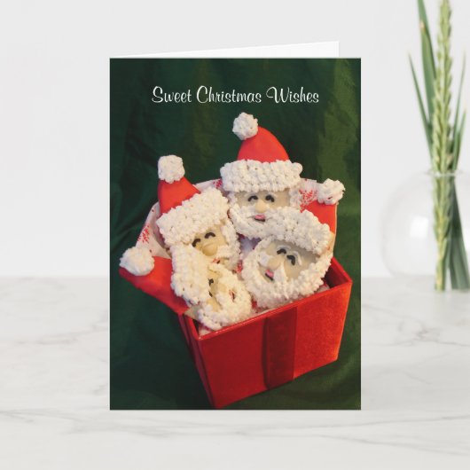 聖降誕祭のお祝い シーズンカード (正面)