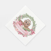 聖降誕祭のお祝い スタンダードランチョンナプキン (角)