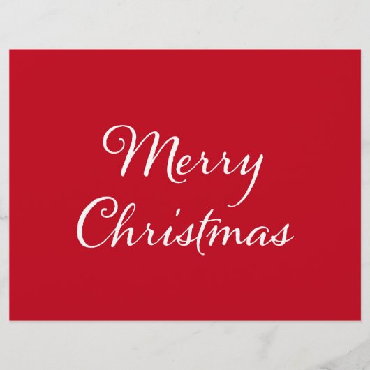 聖降誕祭のお祝い チラシ (正面)