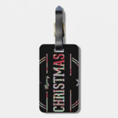 聖降誕祭のお祝い ラゲッジタグ (裏面縦)