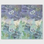 聖降誕祭のお祝い ラッピングペーパー (フラット)