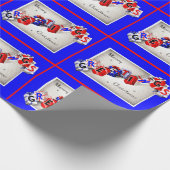 聖降誕祭のお祝い ラッピングペーパー (角)